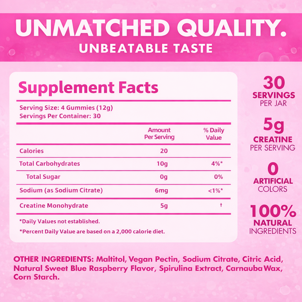 For Her Creatine Gummies by Candy