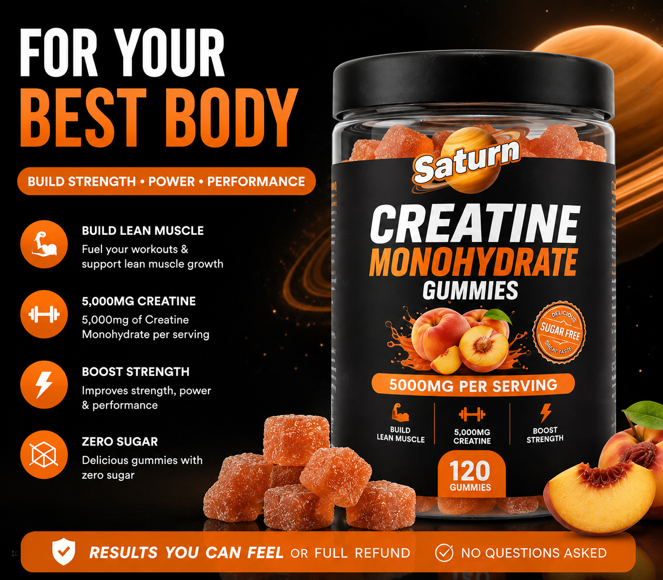 For Her Candy Creatine Gummies